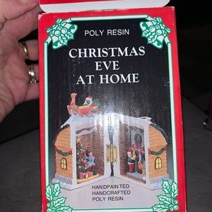 Christmas Eve at Home (J.S.N.Y, 1107) Hand-Painted Holiday Decor